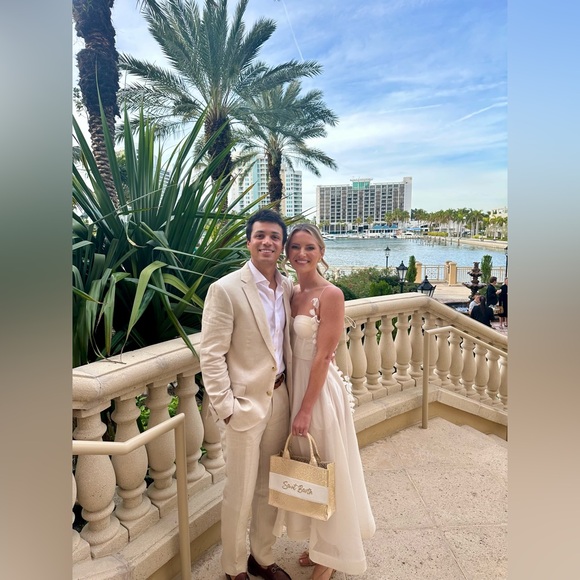 Zimmermann — Wonderland Corset Midi Dress — Size, 1 — Color, Ivory — Like New - Picture 9 of 9